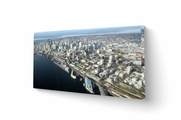 Aerial View of Downtown Seattle