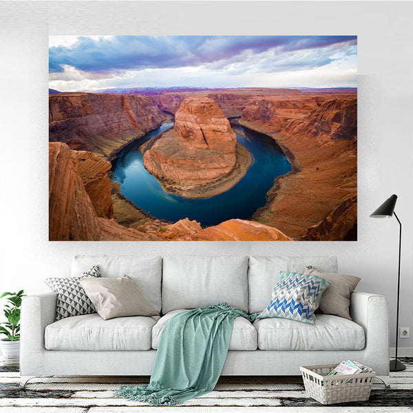 Horseshoe nuageux, Grand Canyon
