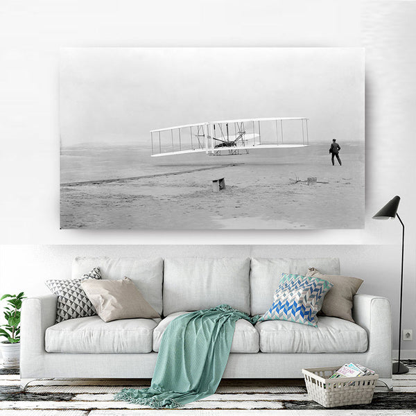First successful flight of the Wright Flyer