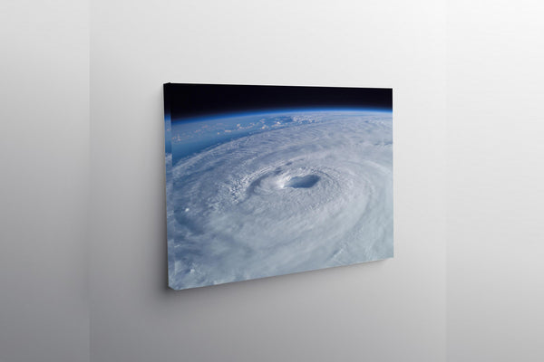 Hurricane seen from space