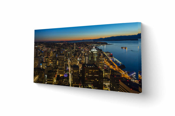 Seattle au crépuscule